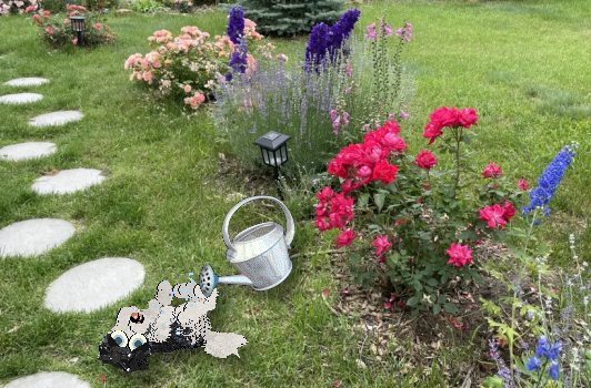 gardening with Rosie