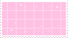 pink & white grid stamp