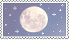 full moon stamp