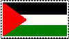 palestine flag stamp