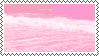 pink ocean stamp