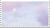 pastel sky with faint moon stamp