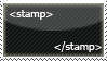 'stamp' coding stamp