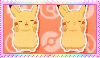pikachu doing carmelldansen stamp
