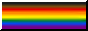 philadelphia 8-stripe gay pride 88x31 button with a black & white border (blank)