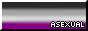 asexual pride 88x31 button with a black & white border
