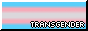 transgender pride 88x31 button with a black & white border