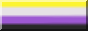 nonbinary pride 88x31 button with a colour border (blank)