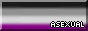 asexual pride 88x31 button with a colour border
