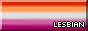 5-stripe lesbian pride 88x31 button with a colour border