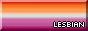 7-stripe lesbian pride 8x31 button with a colour border