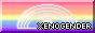 xenogender pride 88x31 button with a colour border