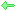 green w-resize cursor