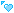 blue pixel heart cursor