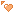 orange pixel heart cursor