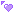 purple pixel heart cursor