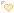 yellow pixel heart cursor