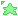 green pixel star cursor