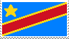 unadorned Congo flag web stamp