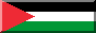 an 88x31 button with a coloured border that features an unadorned Palestinian flag