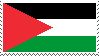 unadorned Palestinian flag web stamp