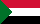 Sudan flag with no border