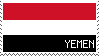 Yemen flag that says 'Yemen' web stamp