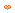 orange sparkling heart list icon