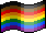 philadelphia 8-stripe pixel pride flag (with shading)