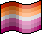 7-stripe pixel pride flag (with shading)