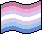 bigender pixel pride flag