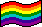 7-stripe pixel pride flag