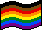 philadelphia 8-stripe pixel pride flag