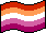 5-stripe pixel pride flag