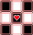 light red checkerboard with heart