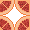 blood orange on a transparent background (glittery)