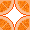 orange on a transparent background (glittery)
