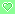 a heart on a light green background with a darker green outline