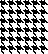 black & white houndstooth