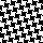 white & black pointed squares