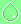 a water droplet on a light green background with a darker green outline