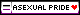 asexual pride web badge (black outline) (gif)