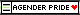 agender pride web badge (flag outline) (gif)