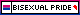 bisexual pride web badge (flag outline) (gif)