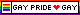 gay pride web badge (flag outline) (gif)