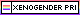 xenogender pride web badge (flag outline) (gif)