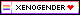 xenogender pride web badge (black outline)