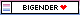 bigender pride web badge (flag outline)