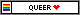 queer pride web badge (grey outline)