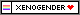 xenogender pride web badge (grey outline)